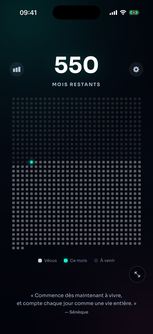 Memento Mori sur iPhone